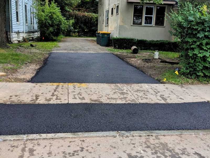 Asphalt Driveway Replacement Project in Rochester, New York