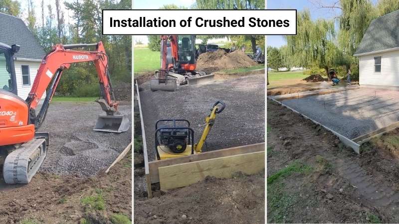 Application of Crushed Stones