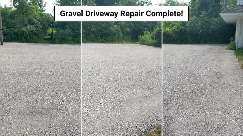 Gravel Driveway Repair