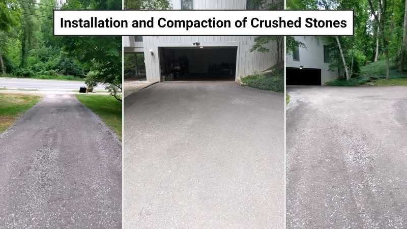 Completed Gravel Driveway Repair