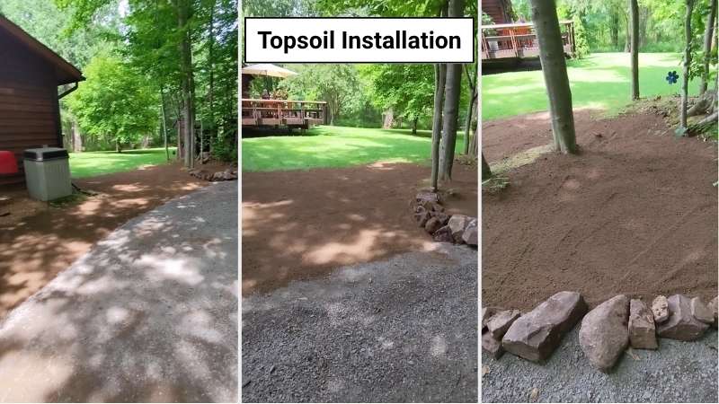 Installation of Topsoil