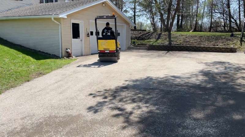 Compaction of New Crushed Stones