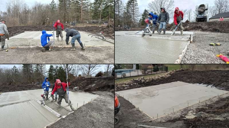 Concrete Pouring of Foundation