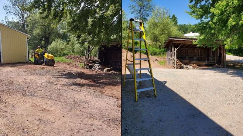 Gravel Driveway Installation