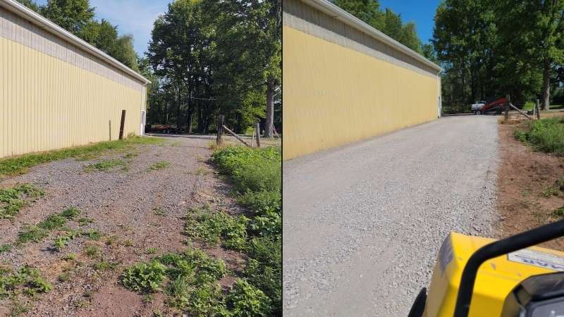 Gravel Driveway Installation