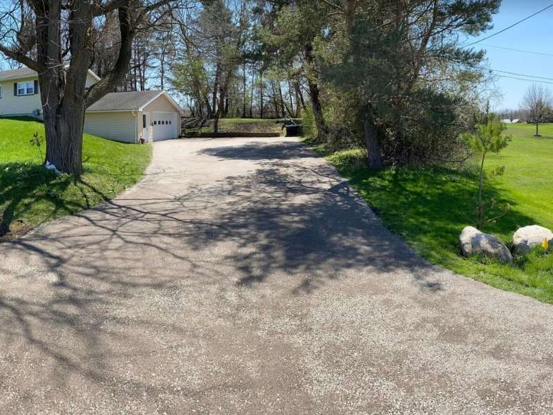 Gravel Driveway Repair Project in East Bethany, Genesee County, NY