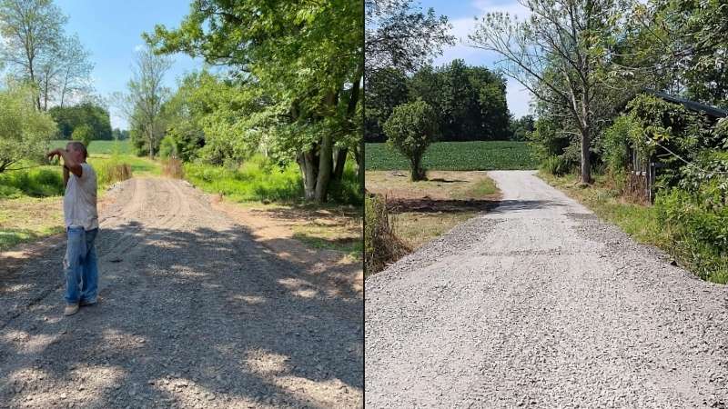 Installation of Gravel Driveway