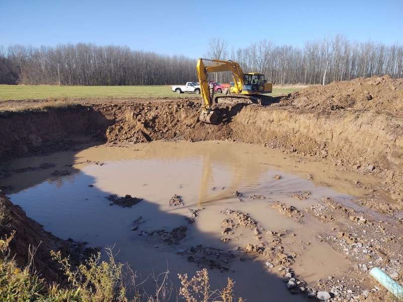 Pond Excavation & Land Clearing Albion, Orleans County, New York