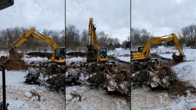 Pond Excavation Works
