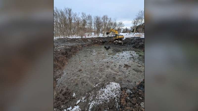 Pond Widening and Excavation Works